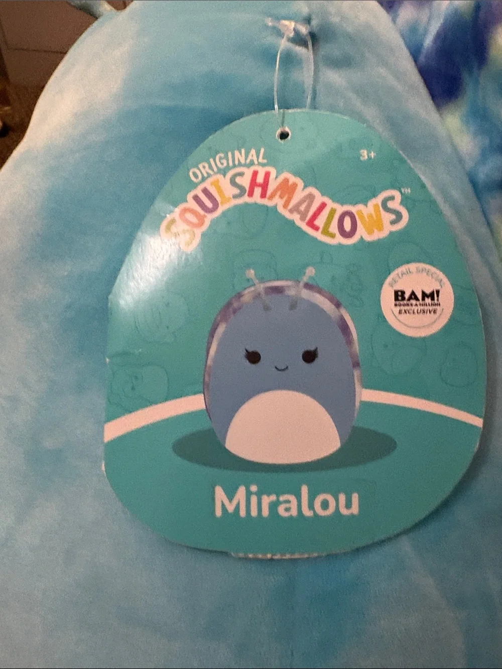 Squishmallows Miralou Light Blue Plush Sea Buddy